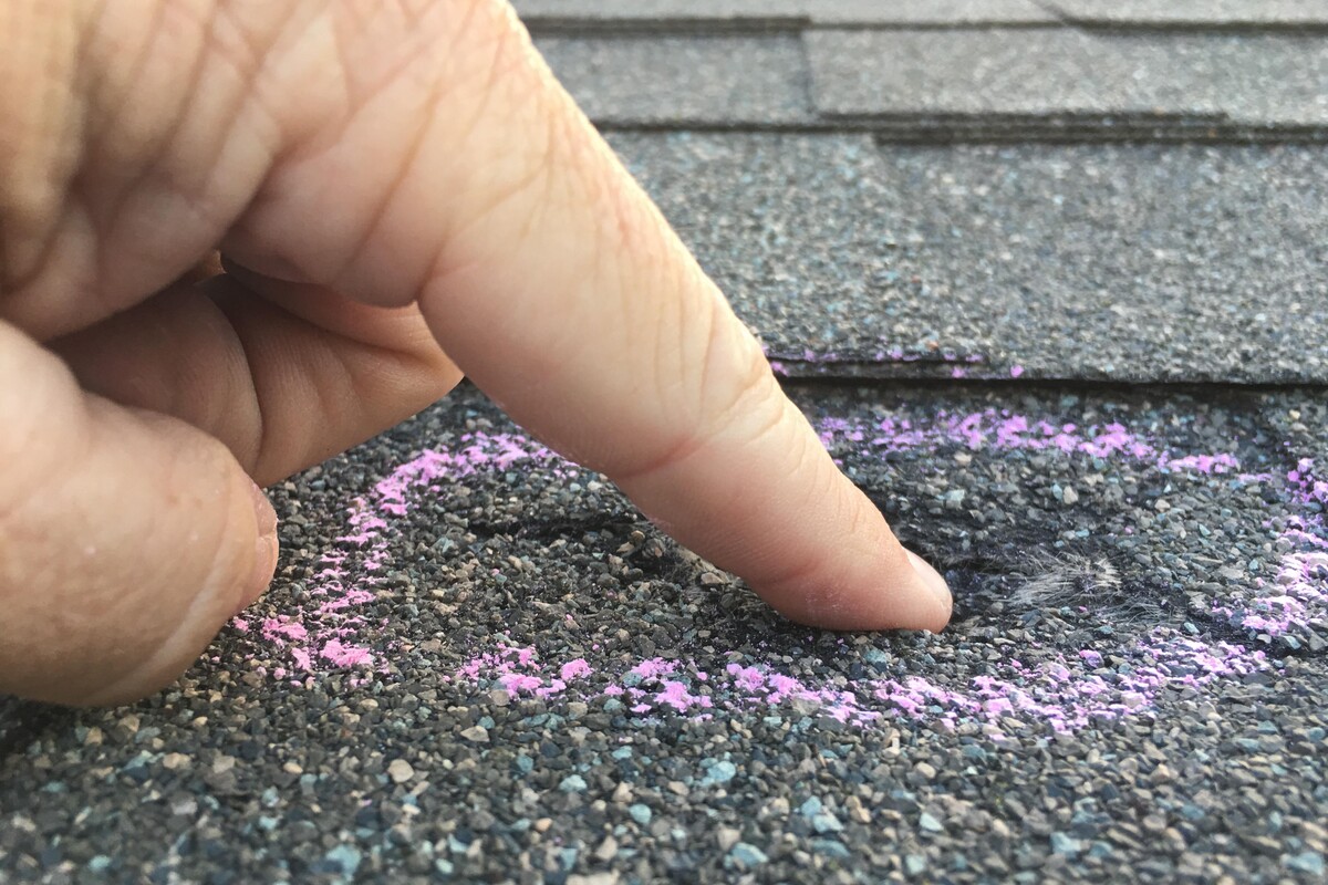 How to Identify Hail Damage on Your Roof - Spencer Roofing blog article