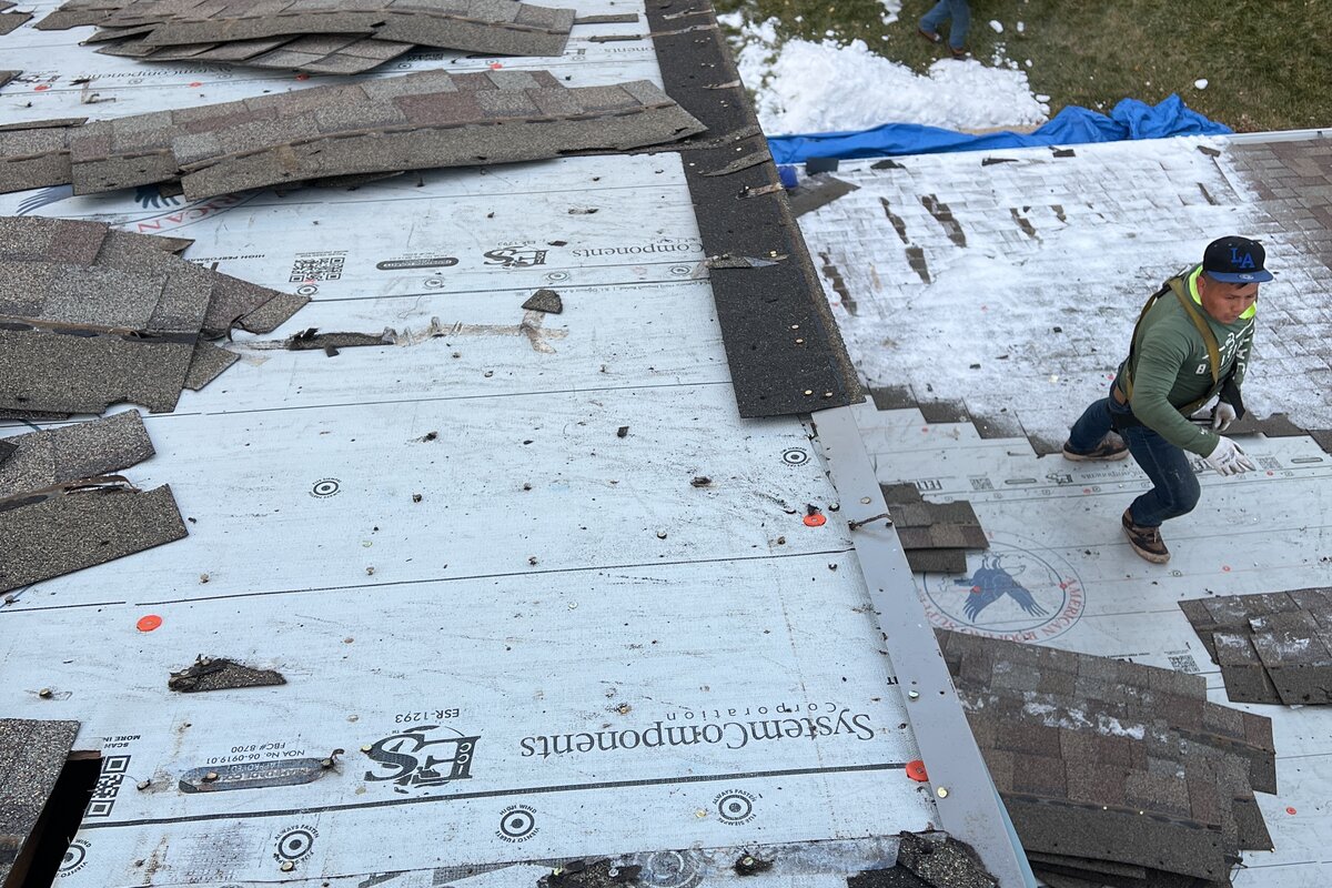 Professional new roof installation for residential homes